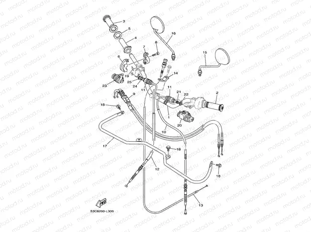 STEERING HANDLE & CABLE