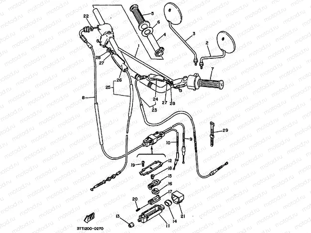 STEERING HANDLE & CABLE