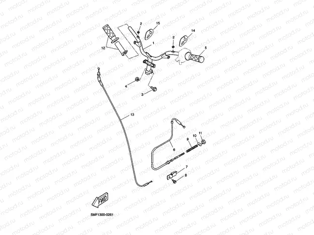 STEERING HANDLE & CABLE