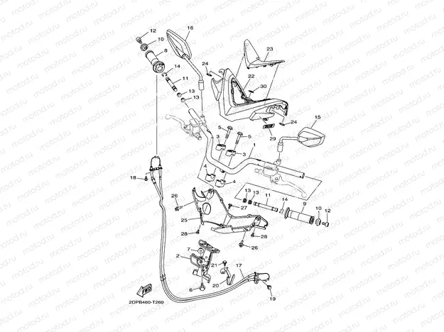 STEERING HANDLE & CABLE