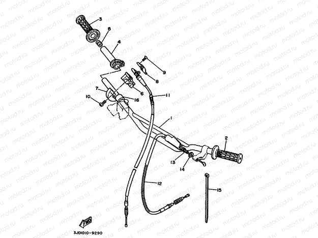 STEERING HANDLE & CABLE