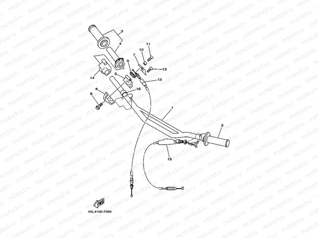 STEERING HANDLE & CABLE