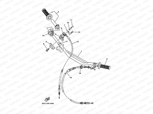 STEERING HANDLE & CABLE