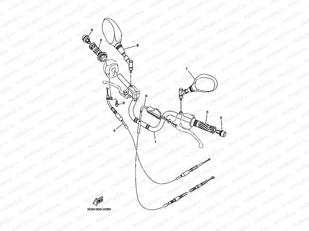 STEERING HANDLE & CABLE