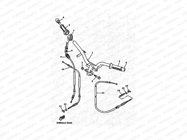 STEERING HANDLE & CABLE