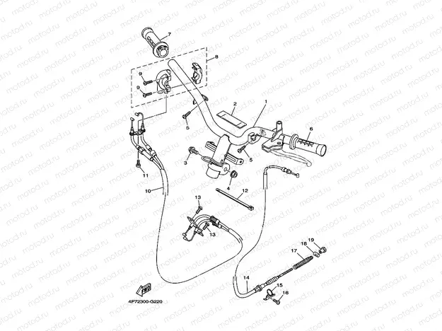 STEERING HANDLE & CABLE