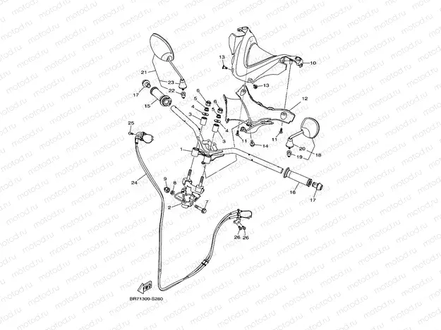 STEERING HANDLE & CABLE