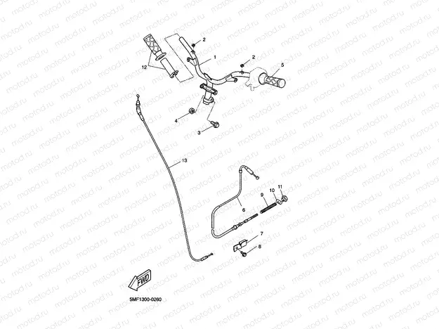 STEERING HANDLE & CABLE