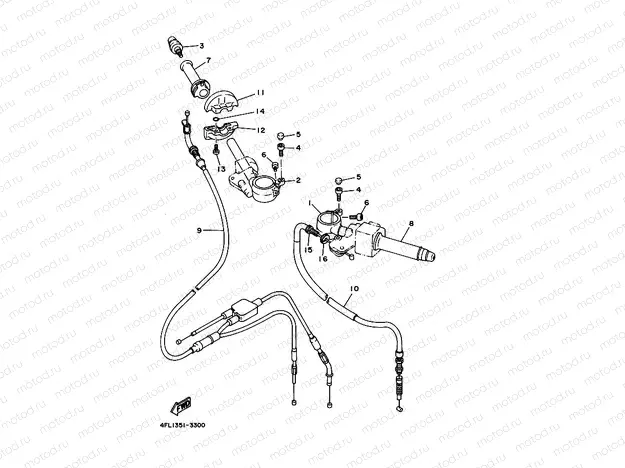 STEERING HANDLE & CABLE