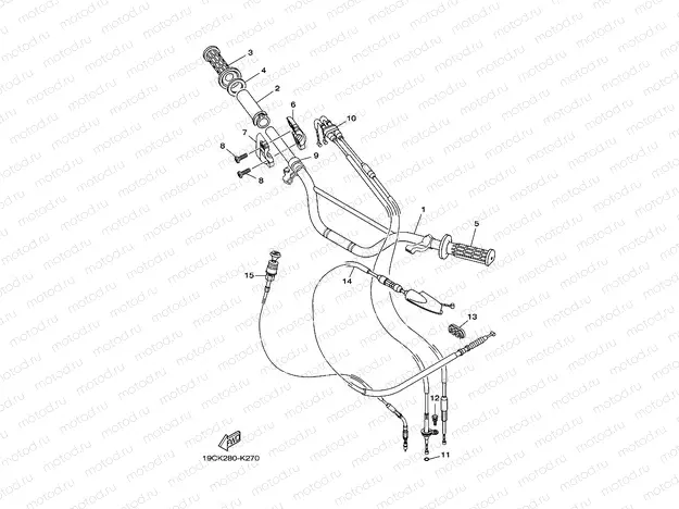 STEERING HANDLE & CABLE