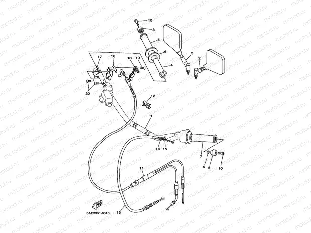 STEERING HANDLE & CABLE