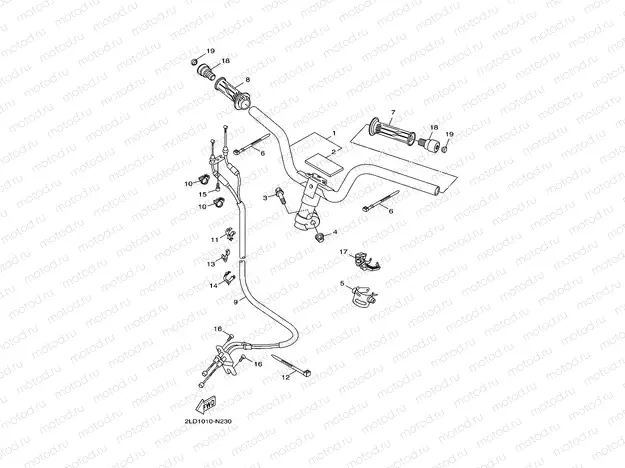 STEERING HANDLE & CABLE