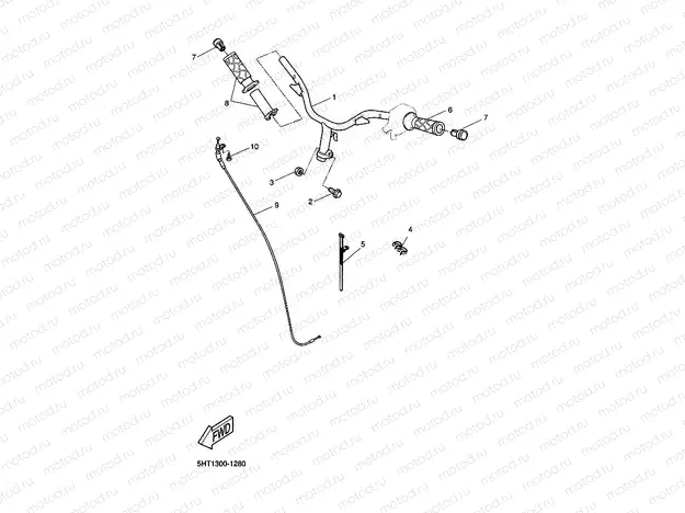 STEERING HANDLE & CABLE