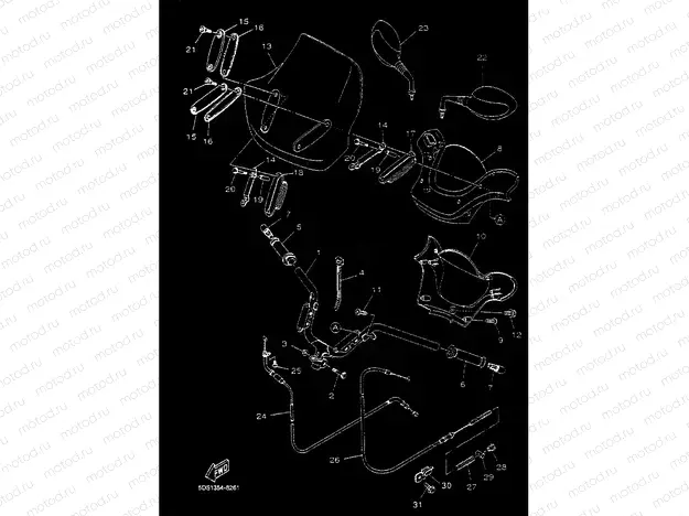 STEERING HANDLE & CABLE