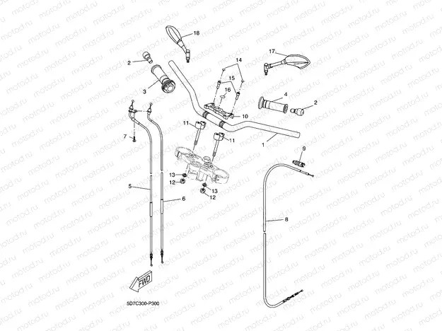 STEERING HANDLE & CABLE