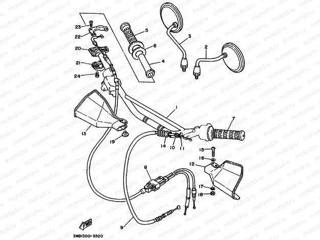 STEERING HANDLE & CABLE