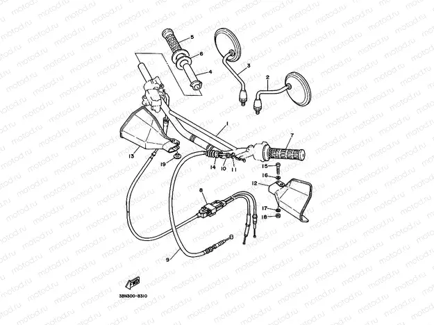 STEERING HANDLE & CABLE