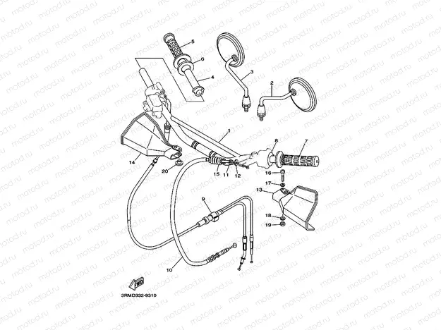 STEERING HANDLE & CABLE