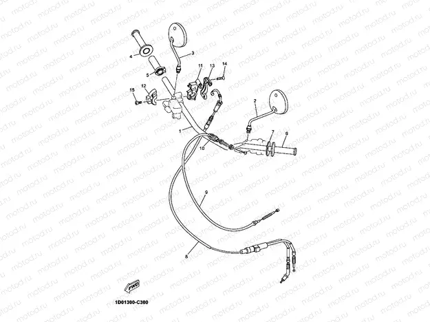 STEERING HANDLE & CABLE