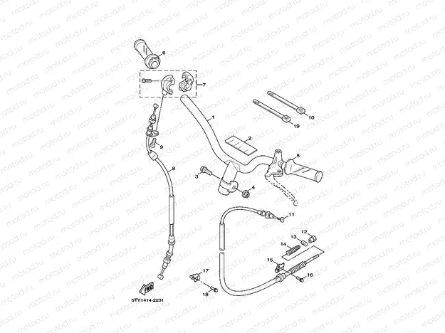 STEERING HANDLE & CABLE