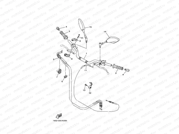 STEERING HANDLE & CABLE