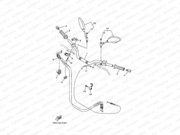 STEERING HANDLE & CABLE