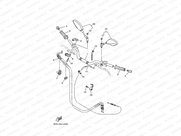 STEERING HANDLE & CABLE