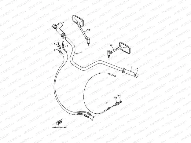STEERING HANDLE & CABLE