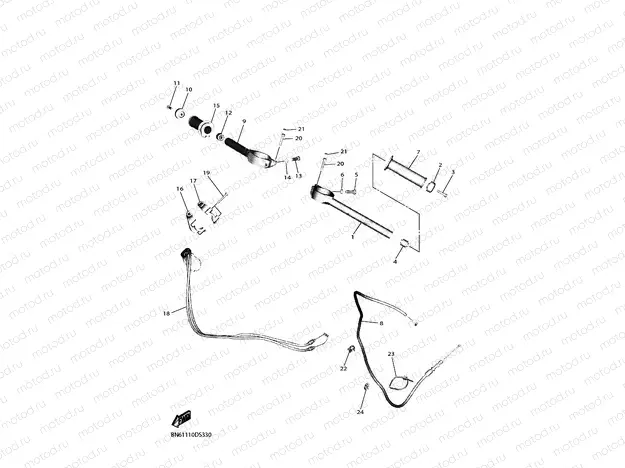 STEERING HANDLE & CABLE