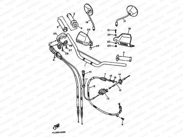 STEERING HANDLE & CABLE