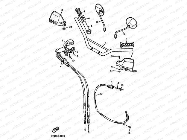 STEERING HANDLE & CABLE