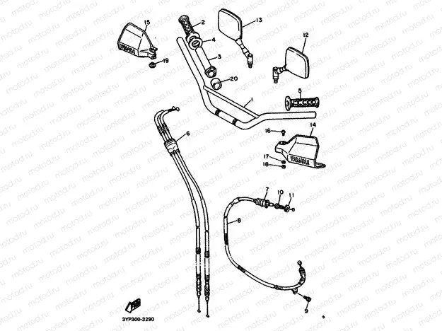 STEERING HANDLE & CABLE