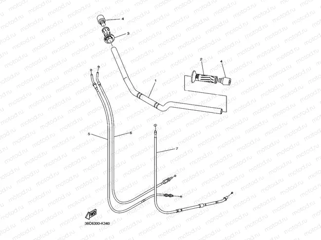 STEERING HANDLE & CABLE