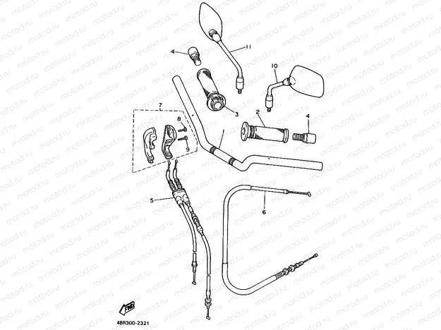 STEERING HANDLE & CABLE