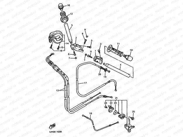 STEERING HANDLE & CABLE