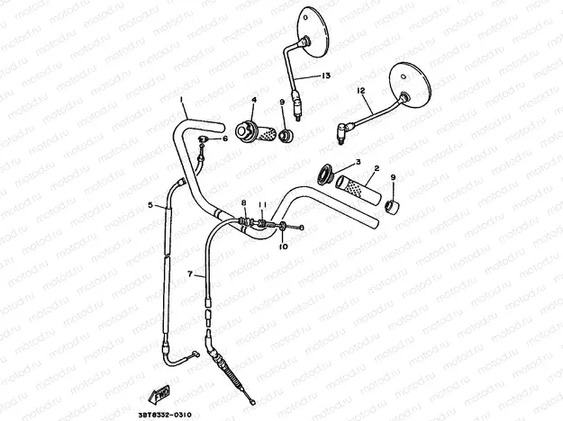 STEERING HANDLE & CABLE