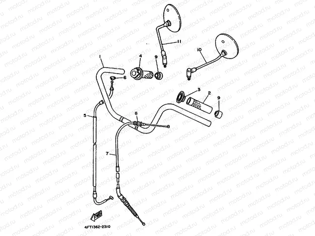 STEERING HANDLE & CABLE