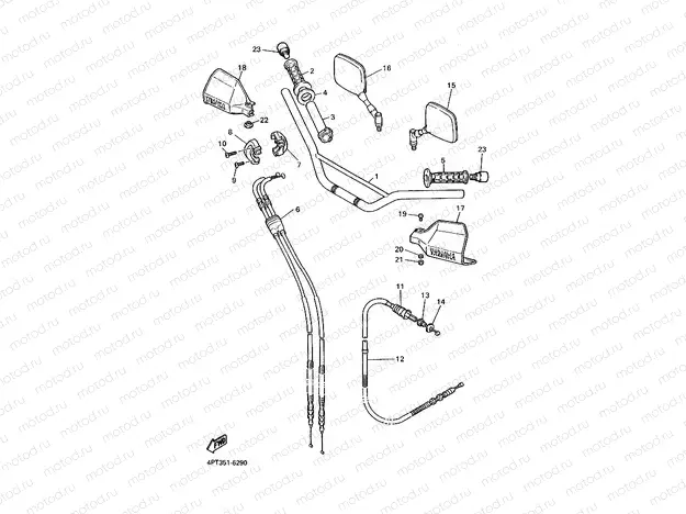 STEERING HANDLE & CABLE