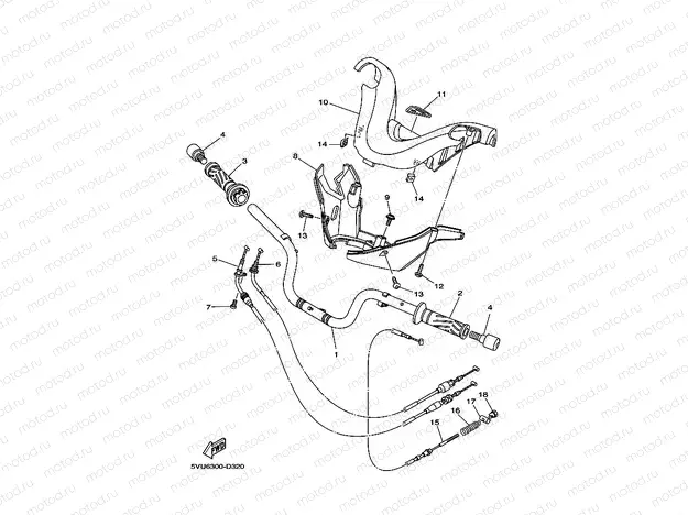 STEERING HANDLE & CABLE