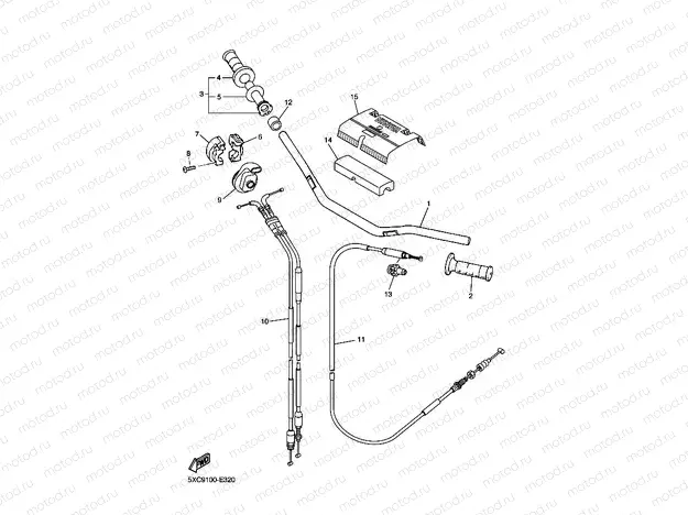 STEERING HANDLE & CABLE
