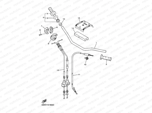 STEERING HANDLE & CABLE