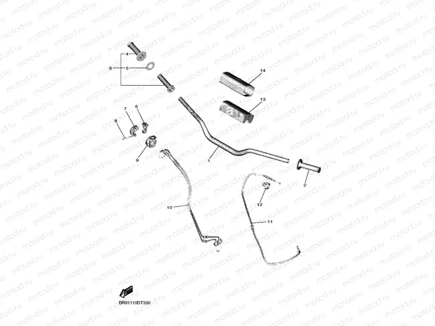STEERING HANDLE & CABLE