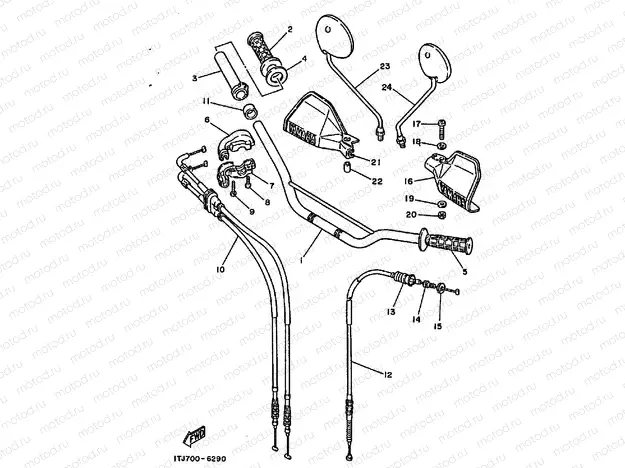 STEERING HANDLE & CABLE