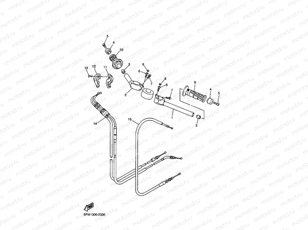 STEERING HANDLE & CABLE