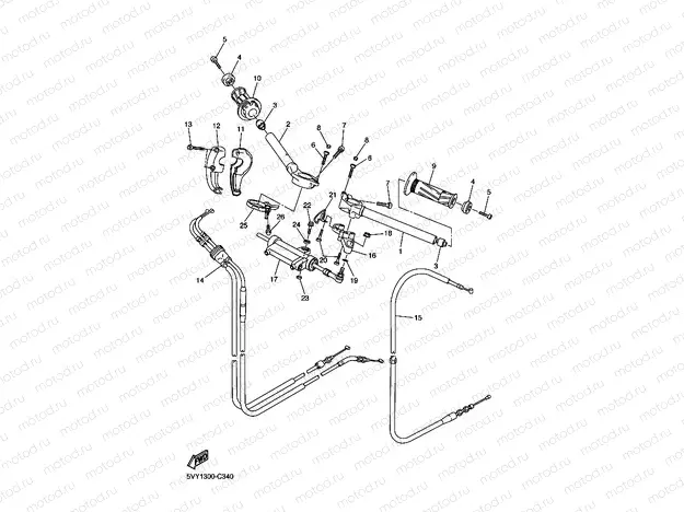 STEERING HANDLE & CABLE