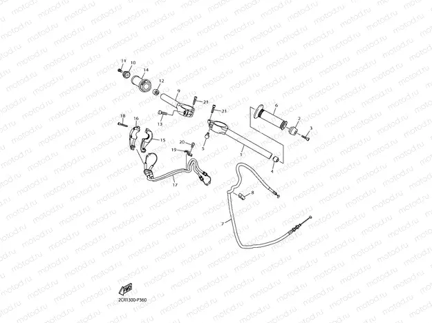 STEERING HANDLE & CABLE