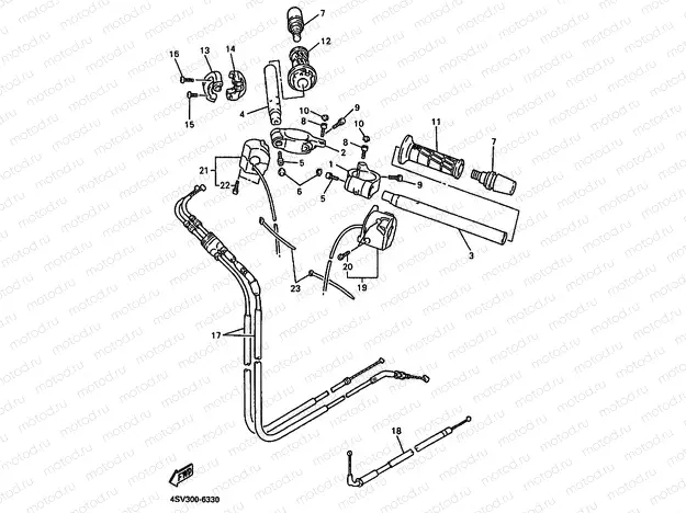 STEERING HANDLE & CABLE