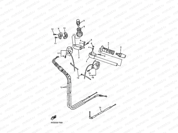STEERING HANDLE & CABLE