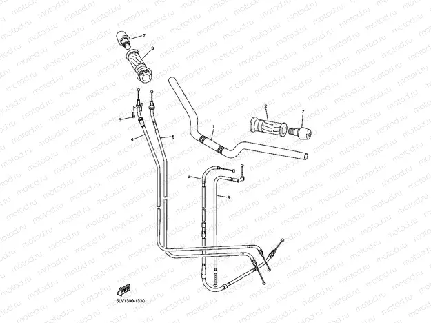 STEERING HANDLE & CABLE