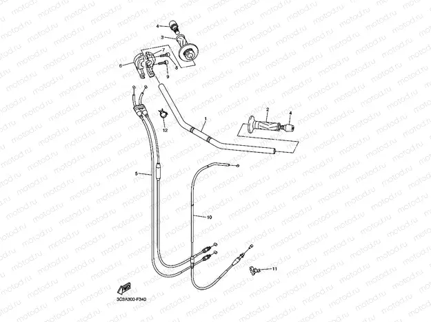 STEERING HANDLE & CABLE